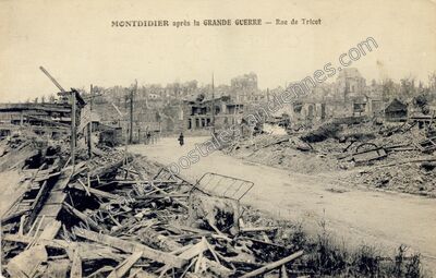 Carte postale ancienne Montdidier — Montdidier (Somme)