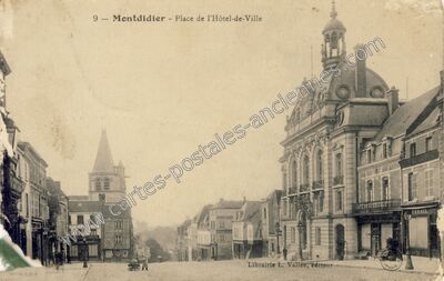 Carte postale ancienne Montdidier — Montmarquet (Somme)