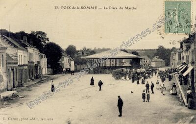 Carte postale ancienne Poix-de-Picardie