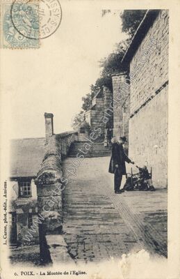 Carte postale ancienne Poix — Poix-de-Picardie (Somme)