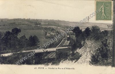 Carte postale ancienne Poix — Poix-de-Picardie (Somme)