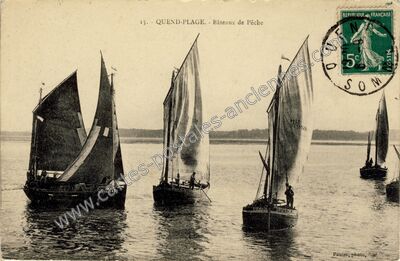 Carte postale ancienne Quend