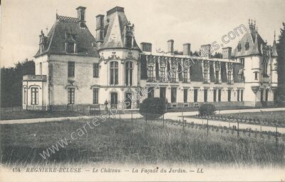 Carte postale ancienne Regnière-Écluse