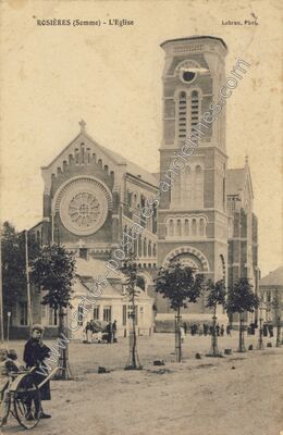 Carte postale ancienne Rosières-en-Santerre