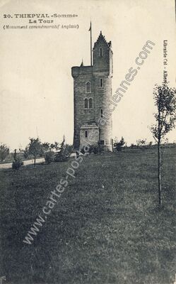 Carte postale ancienne Thiepval