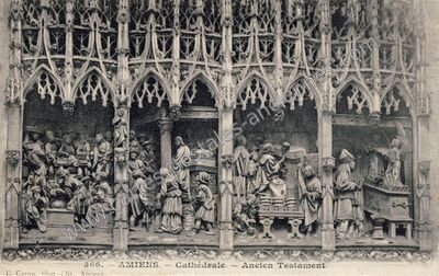Carte postale ancienne Cathedrale d'Amiens — Amiens (Somme)