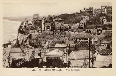 Carte postale ancienne Ault Onival — Ault (Somme)