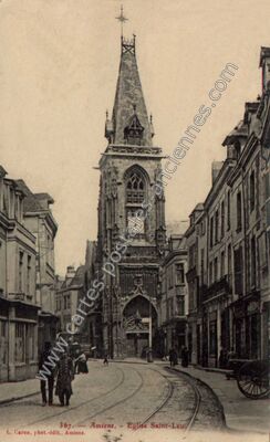 Carte postale ancienne Église Saint-Leu — Amiens (Somme)