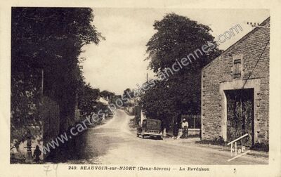 Carte postale ancienne La Revêtison — Beauvoir-sur-Niort (Deux-Sèvres)