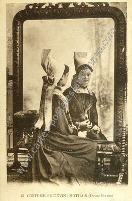 Carte postale ancienne Deux Sevres — Non Localisée (Deux-Sèvres)