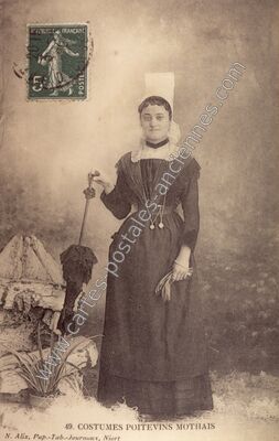 Carte postale ancienne Deux Sevres — Non Localisée (Deux-Sèvres)