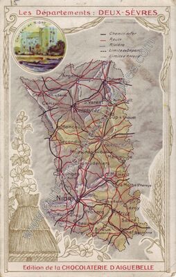 Carte postale ancienne Deux Sevres — Non Localisée (Deux-Sèvres)