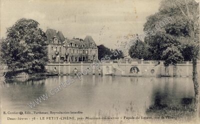 Carte postale ancienne Le Petit Chene — Mazières-en-Gâtine (Deux-Sèvres)