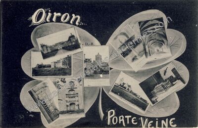 Carte postale ancienne Oiron — Oiron (Deux-Sèvres)