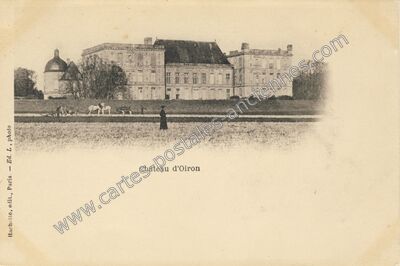 Carte postale ancienne Château — Oiron (Deux-Sèvres)