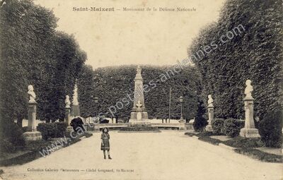 Carte postale ancienne St Maixent — Saint-Maixent-l'École (Deux-Sèvres)