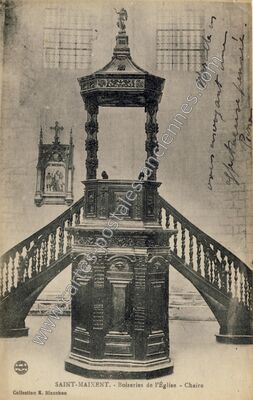 Carte postale ancienne St Maixent — Saint-Maixent-l'École (Deux-Sèvres)