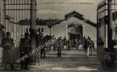 Carte postale ancienne St Maixent — Saint-Maixent-l'École (Deux-Sèvres)