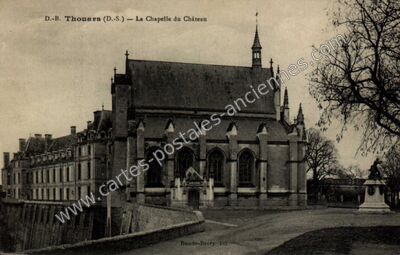 Carte postale ancienne La Chapelle du Château — Thouars (Deux-Sèvres)