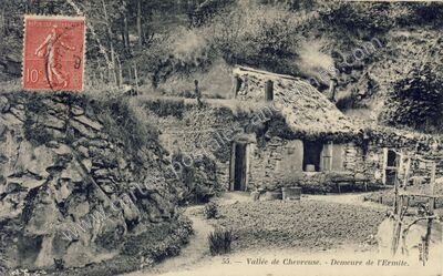 Carte postale ancienne Vallee de Chevreuse — Non Localisée (Yvelines)
