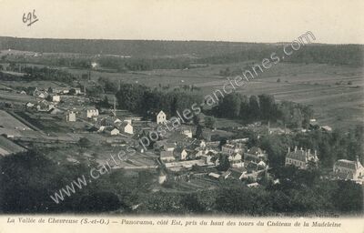 Carte postale ancienne Vallee de Chevreuse — Chevreuse (Yvelines)