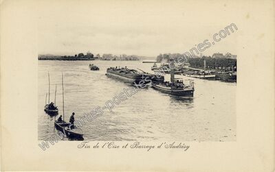 Carte postale ancienne Fin d'Oise — Conflans-Sainte-Honorine (Yvelines)
