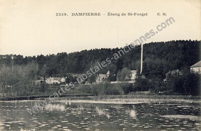 Carte postale ancienne Dampierre — Dampierre-en-Yvelines (Yvelines)