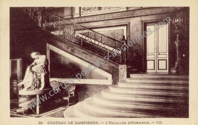 Carte postale ancienne Dampierre — Dampierre-en-Yvelines (Yvelines)