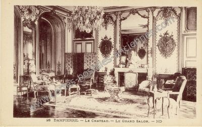 Carte postale ancienne Dampierre — Dampierre-en-Yvelines (Yvelines)