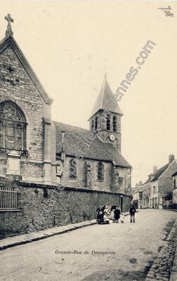 Carte postale ancienne Dampierre — Dampierre-en-Yvelines (Yvelines)
