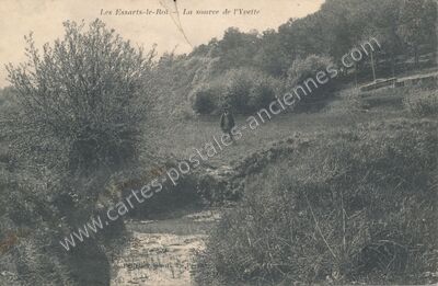 Carte postale ancienne La source de l'Yvette — Les Essarts-le-Roi (Yvelines)