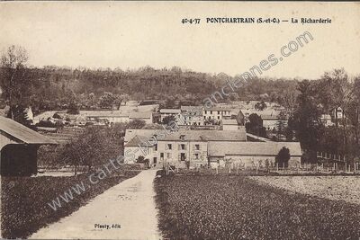 Carte postale ancienne Pontchartrain — Jouars-Pontchartrain (Yvelines)