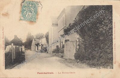 Carte postale ancienne Pontchartrain — Jouars-Pontchartrain (Yvelines)
