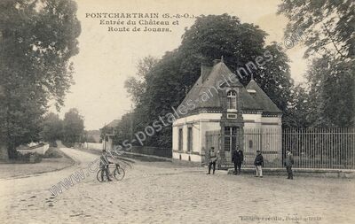 Carte postale ancienne Pontchartrain — Jouars-Pontchartrain (Yvelines)