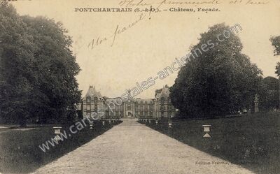 Carte postale ancienne Pontchartrain — Jouars-Pontchartrain (Yvelines)