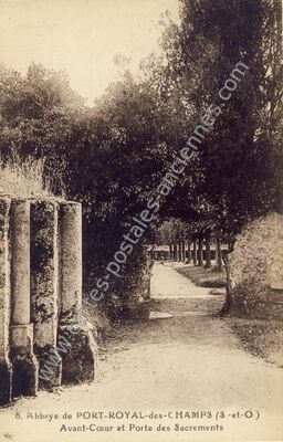 Carte postale ancienne Abbaye de Port Royal — Magny-les-Hameaux (Yvelines)