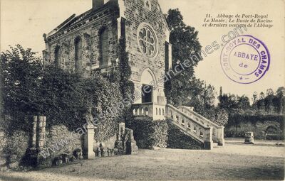 Carte postale ancienne Abbaye de Port Royal — Magny-les-Hameaux (Yvelines)