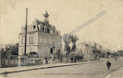 Carte postale ancienne La Maire — Maisons-Laffitte (Yvelines)