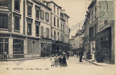 Carte postale ancienne Mantes — Mantes-la-Ville (Yvelines)
