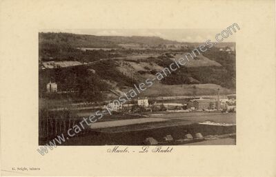 Carte postale ancienne Le Radet — Maule (Yvelines)