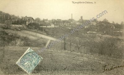 Carte postale ancienne Neauphle le Chateau — Neauphle-le-Château (Yvelines)