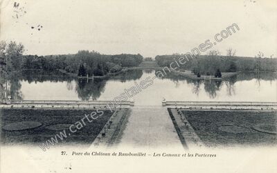 Carte postale ancienne Chateau de Rambouillet — Rambouillet (Yvelines)