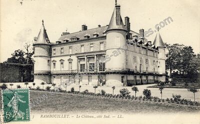 Carte postale ancienne Chateau de Rambouillet — Rambouillet (Yvelines)