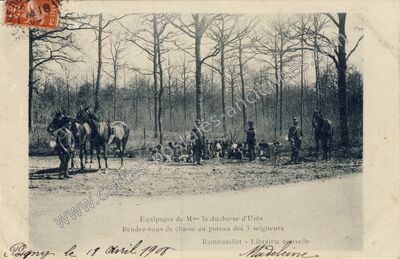 Carte postale ancienne Foret de Rambouillet — Rambouillet (Yvelines)