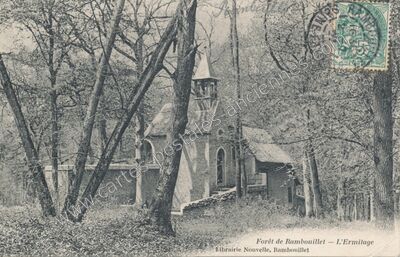 Carte postale ancienne Foret de Rambouillet — Rambouillet (Yvelines)