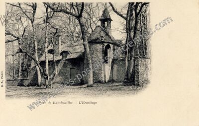 Carte postale ancienne Parc de Rambouillet — L'Ermitage — Rambouillet (Yvelines)