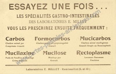 Carte postale ancienne Rambouillet — Rambouillet (Yvelines)