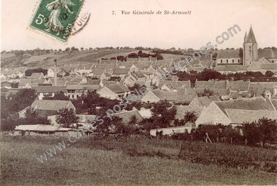 Carte postale ancienne St Arnoult — Saint-Arnoult-en-Yvelines (Yvelines)