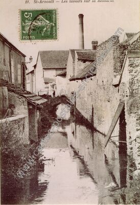 Carte postale ancienne St Arnoult — Saint-Arnoult-en-Yvelines (Yvelines)