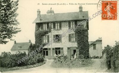 Carte postale ancienne St Arnoult — Saint-Arnoult-en-Yvelines (Yvelines)